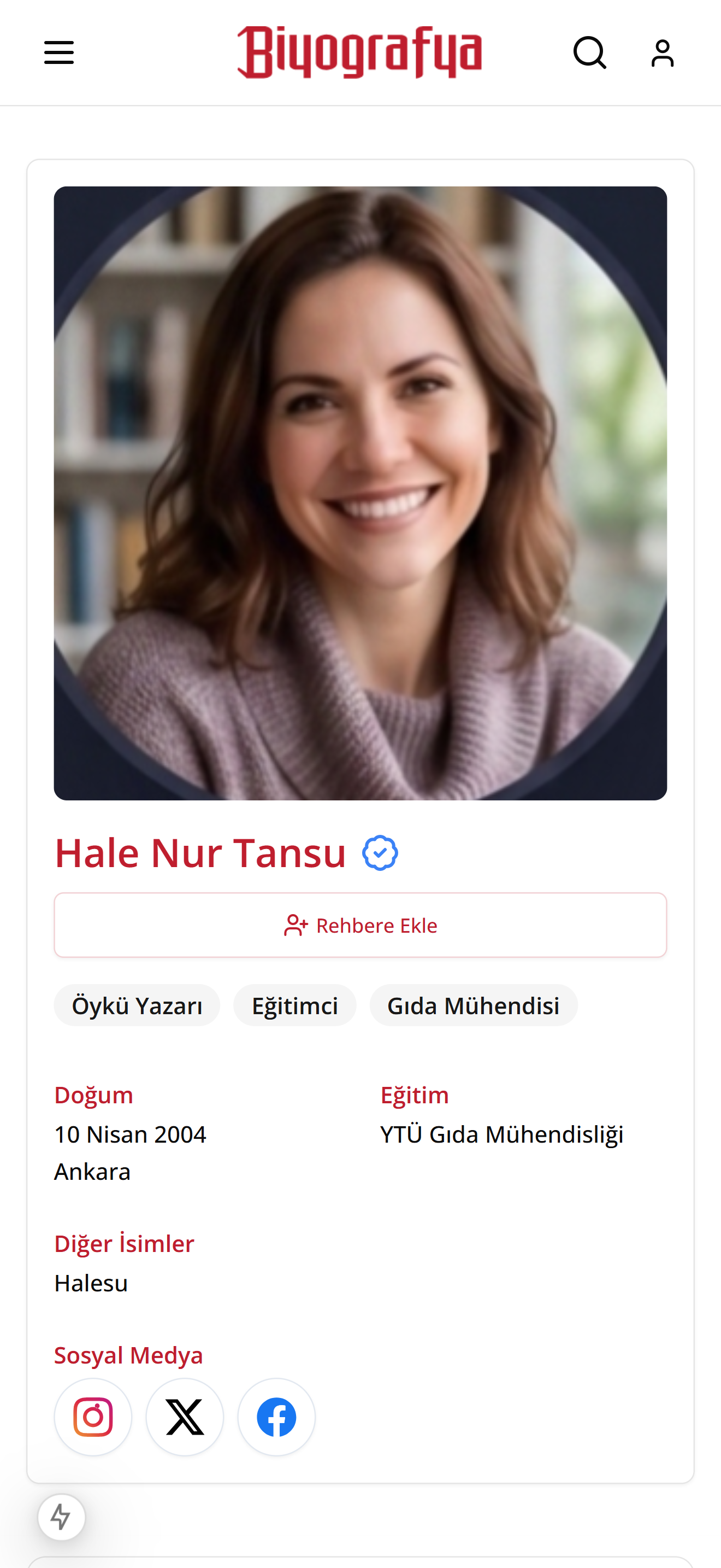 Premium Profile Design 1